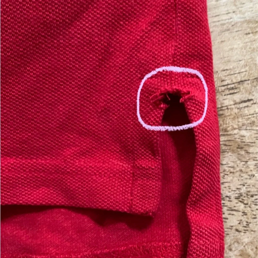 Vintage Polo by Ralph Lauren Boy’s Sz 5 Red Pique Knit Short Sleeve Polo‎